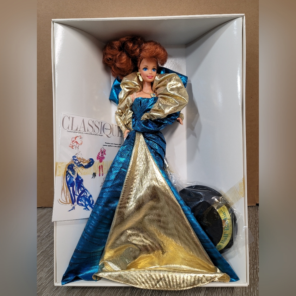 1992 Benefit Ball Barbie #1521 1st In Series Limited Edition